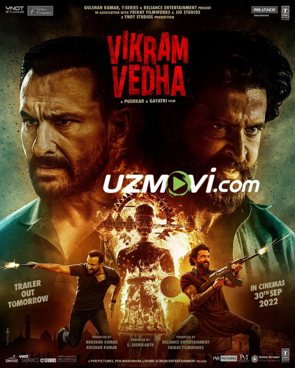 Vikram vedha premyera