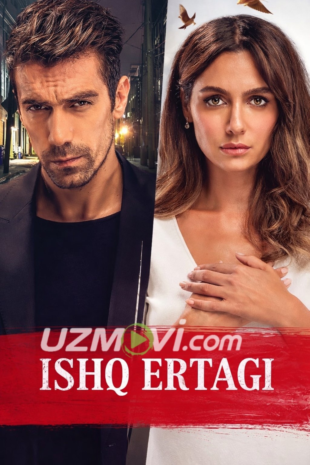 Ishq ertagi Oq qora sevgi turk serial barcha qismlari uzbek o'zbek tilida