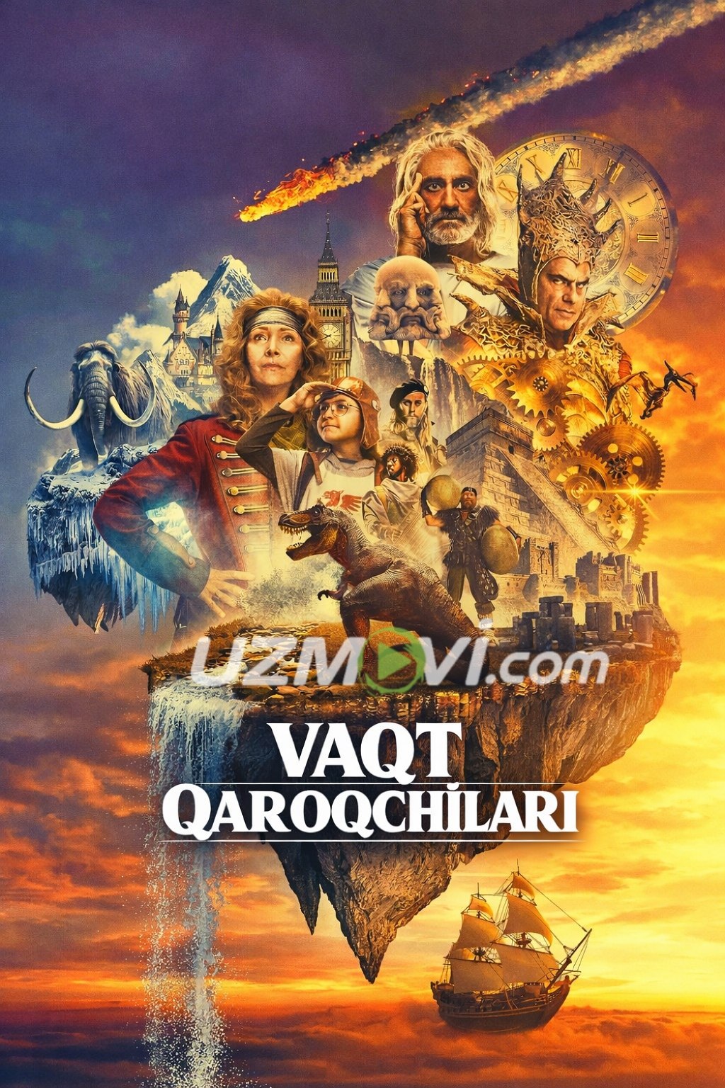 Vaqt qaroqchilari barcha qismlari uzbek o'zbek tilida