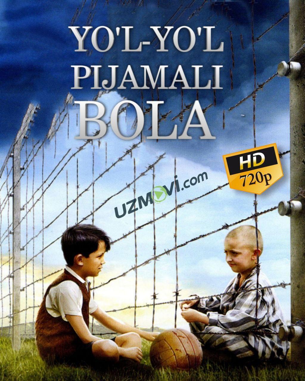 Yo'l yo'l pijamali kiyimli bola premyera yuqori sifatda